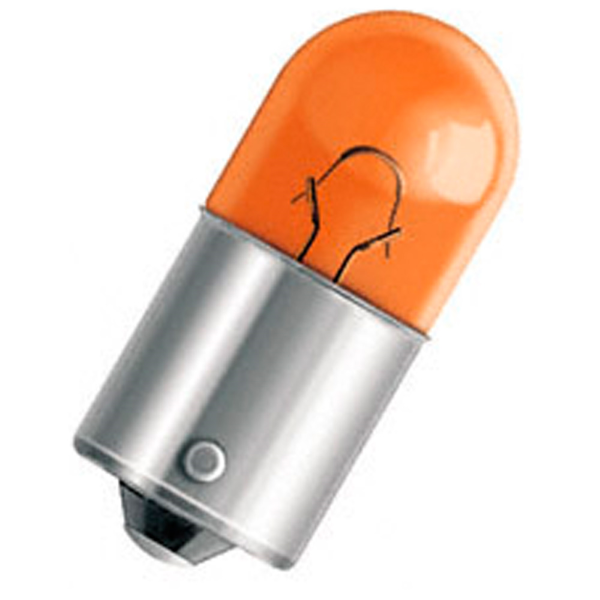 Ampoule Osram 12V-10W RY10W culot BAU15S ergots droits orange - Boîte de 10 - vue 2