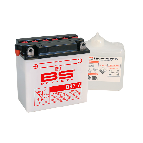 Batterie BB7-A avec pack acide BS BATTERY - vue 2