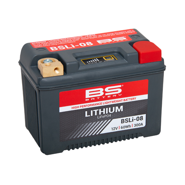 Batterie BSLI-08 LITHIUM BS BATTERY - vue 2