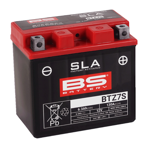 Batterie BTZ7S FA BS Battery - vue 2