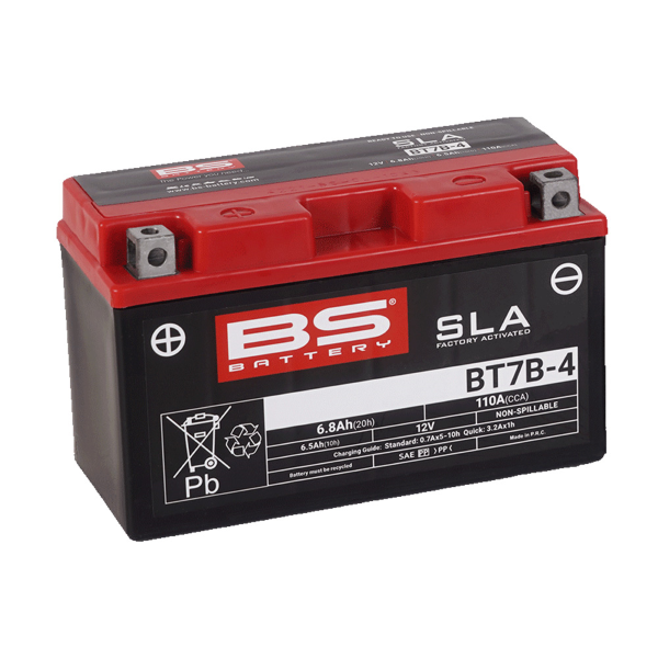 Batterie BT7B-4 BS BATTERY - vue 4