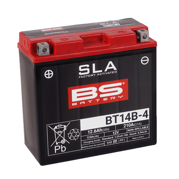 Batterie BT14B-4 BS BATTERY (activée en usine) - vue 5