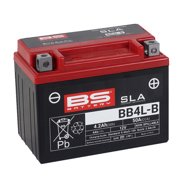 Batterie BB4L-B avec pack acide BS BATTERY - vue 5