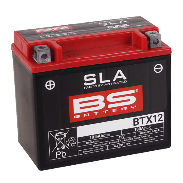 Batterie BTX12 BS BATTERY - vue 5