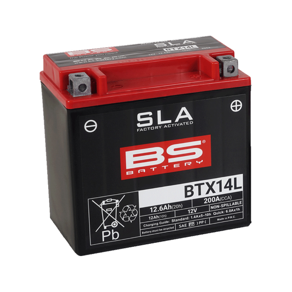 Batterie BTX14L BS BATTERY - vue 4
