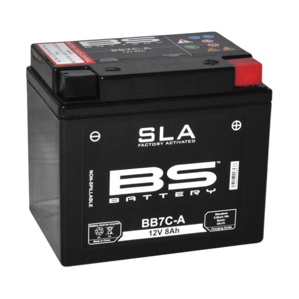 Batterie BB7C-A avec pack acide BS Battery - vue 3