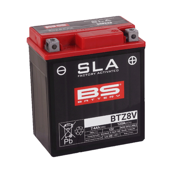 Batterie BTZ8V MF BS BATTERY activée en usine - vue 5