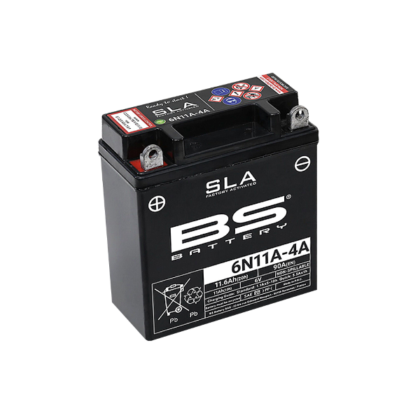 Batterie BS sla 6N11A-4A - vue 2