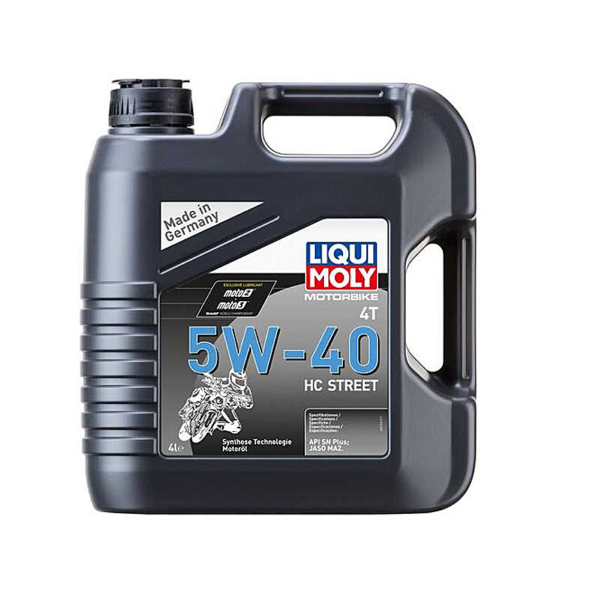 Huile moteur 4 temps LIQUI MOLY HC Street 4T 5W40 synthétique 4 L - vue 3