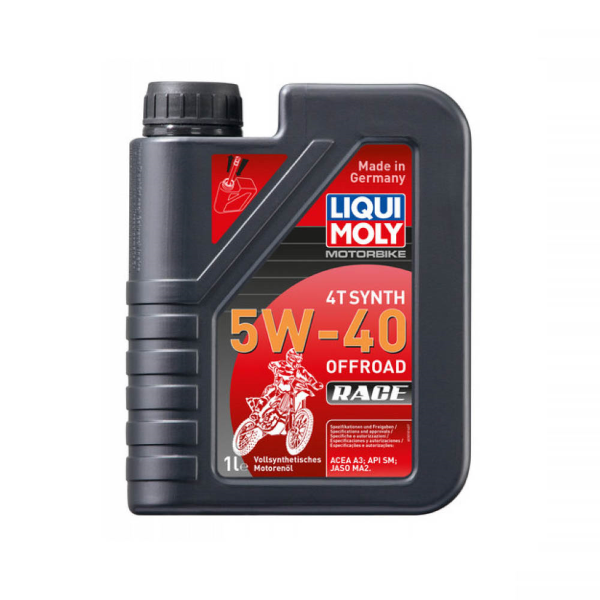 Huile moteur 4 temps Liqui Moly Offroad Race 4T 5W40 100% synthèse 1 l - vue 2