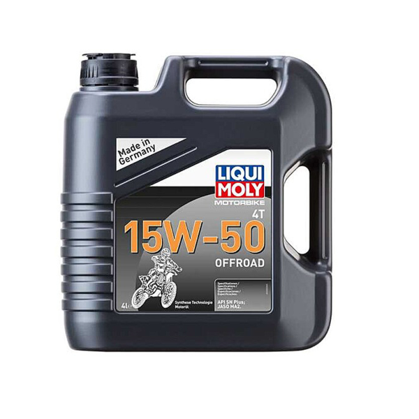 Huile moteur 4 temps Liqui Moly Moto Offroad 4T 15W50 synthétique 4 l - vue 3