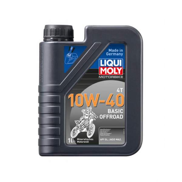 Huile moteur 4 temps Liqui Moly Basic Offroad 10W40 1L minérale - vue 2