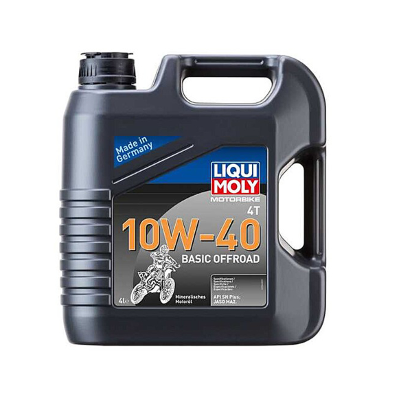 Huile moteur 4 temps Liqui Moly Basic Offroad 4T 10W40 minérale 4 L - vue 3