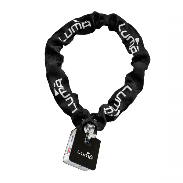 Serrure à chaîne Luma + cadenas art 3 étoiles escudo 38 120cm noir et blanc - vue 2
