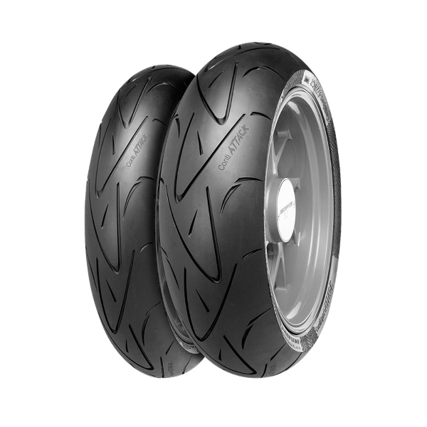 Pneu Continental Sport Attack 190/50-17 73W TL arrière - vue 2