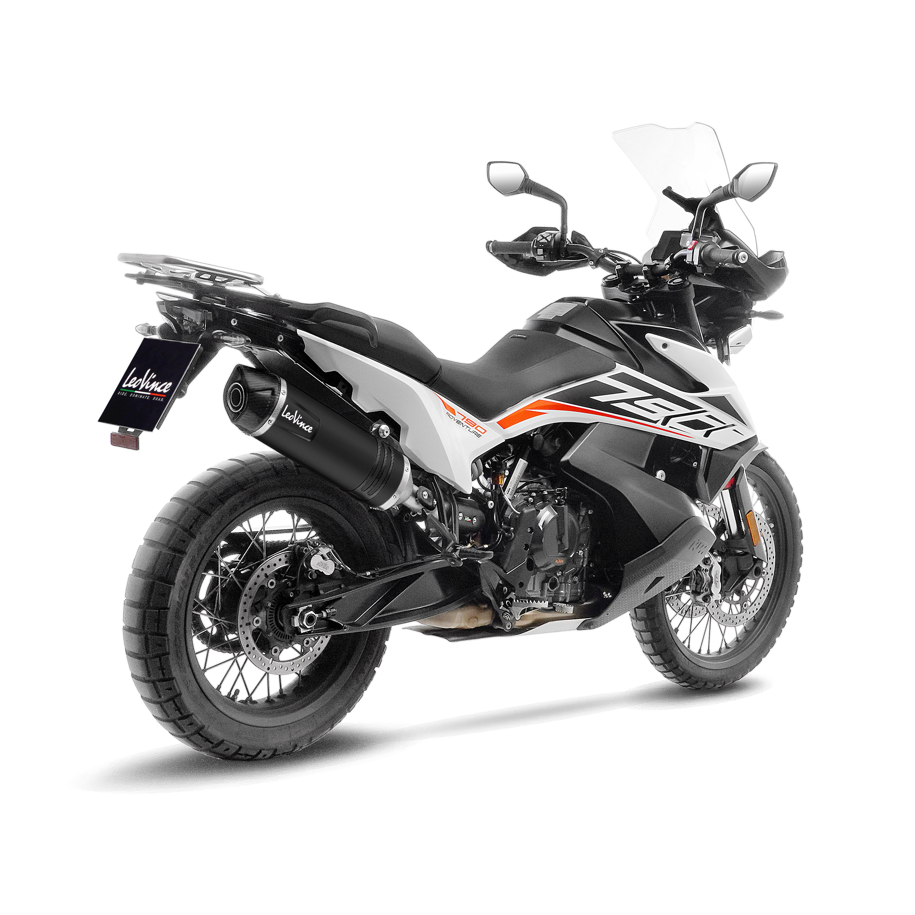 Silencieux LeoVince SBK Acier inoxydable LV-One EVO Black Edition - vue 5