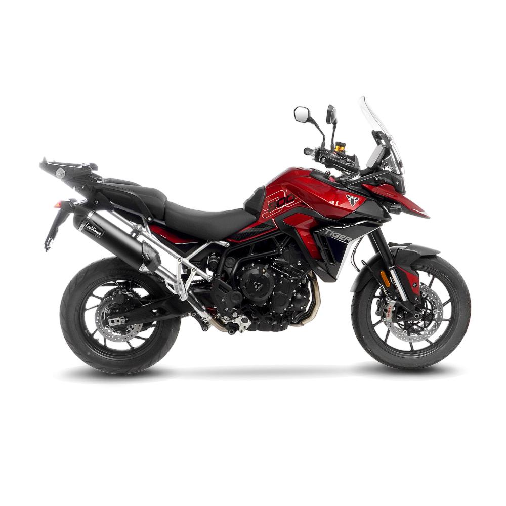 Silencieux LeoVince SBK acier inoxydable LV-One EVO Black Edition - vue 2