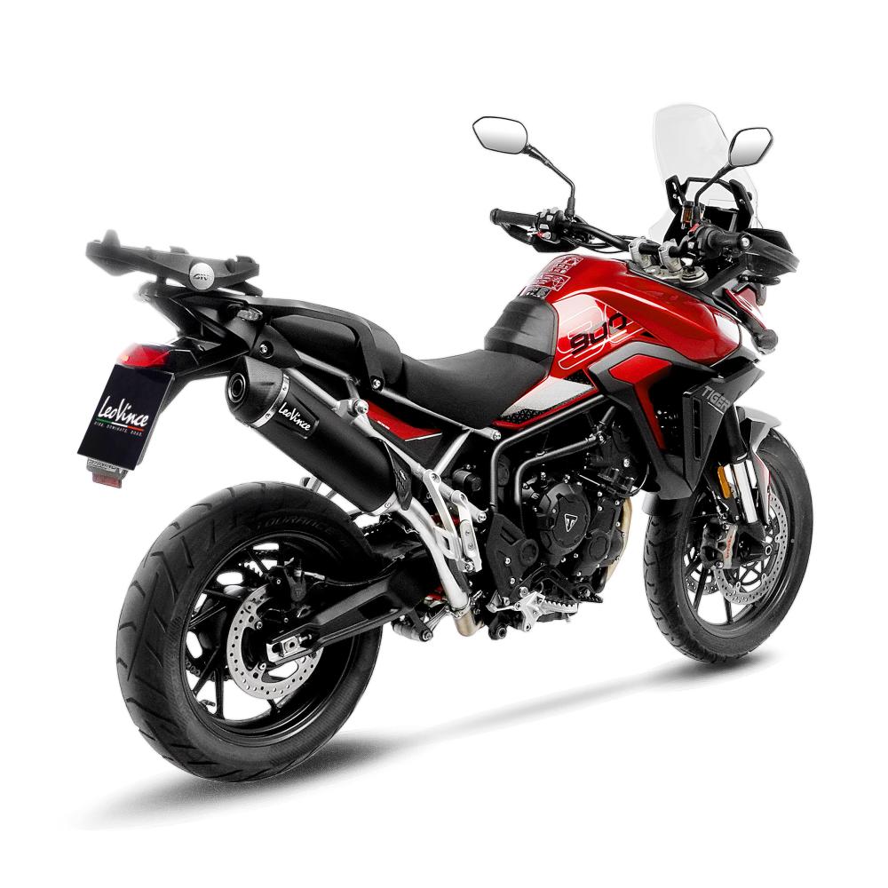Silencieux LeoVince SBK acier inoxydable LV-One EVO Black Edition - vue 3