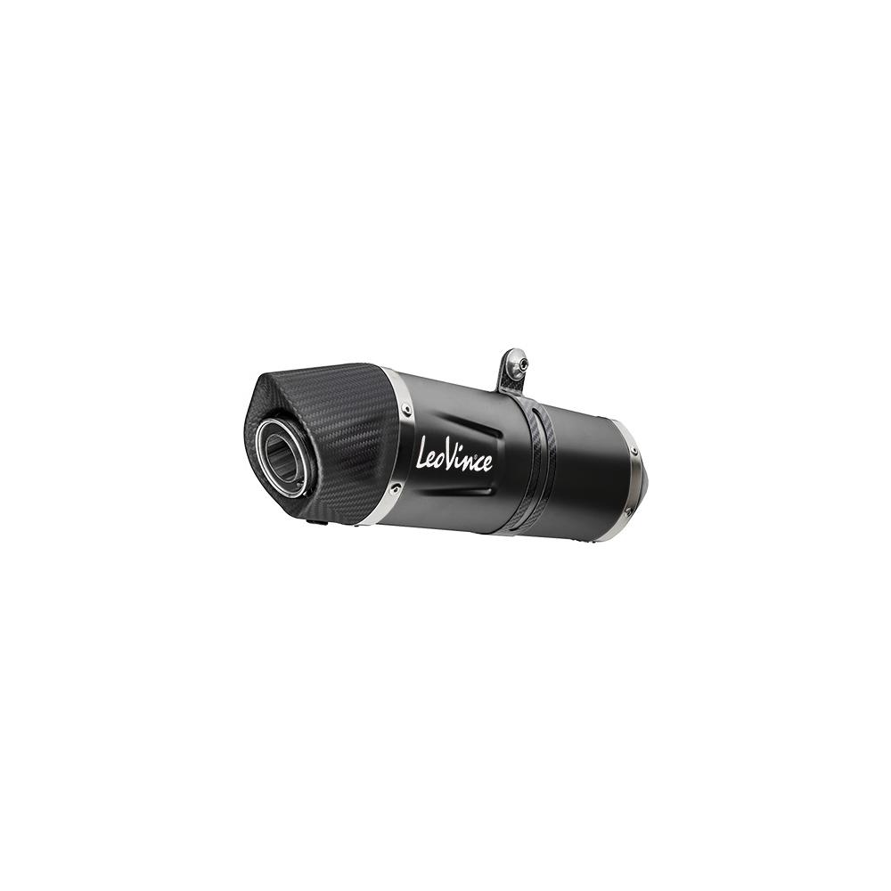 Silencieux LeoVince SBK acier inoxydable LV-One EVO Black Edition - vue 4
