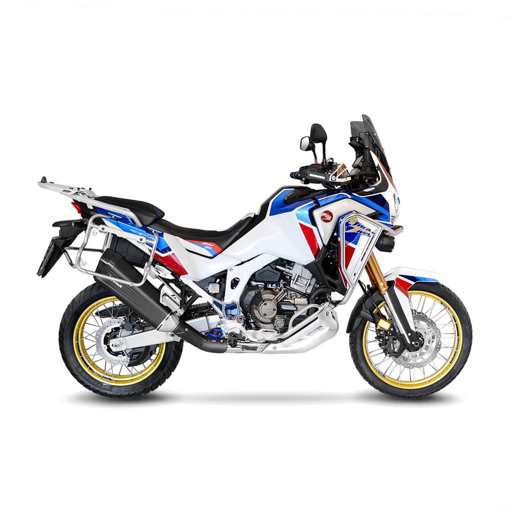 Silencieux LEOVINCE LV-12 Black Edition homologué CRF 1100 L Africa Twin Adventure Sport DCT - vue 8