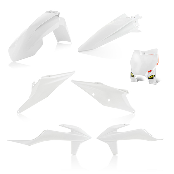Kit Plastique Cycra 5 éléments KTM SX/SXF 19 Blanc - vue 2