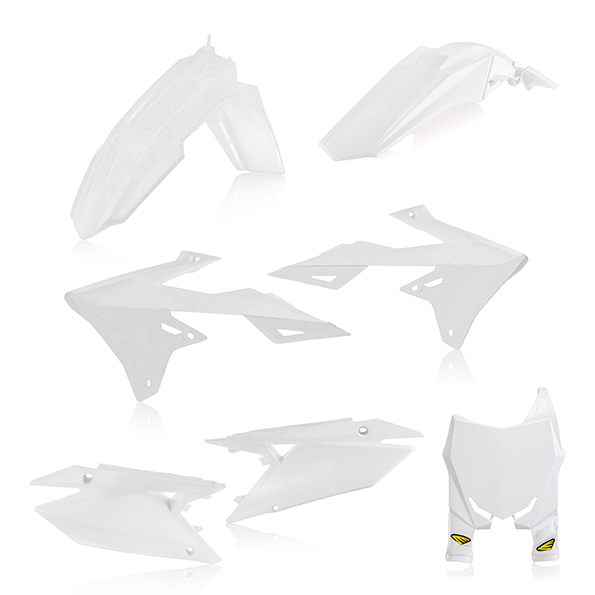 Kit Plastique Cycra 5 éléments Suzuki RMZ 450 18 Blanc - vue 2