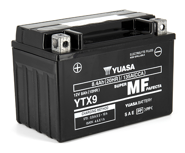 Batterie sans entretien YUASA YTX9 - vue 4