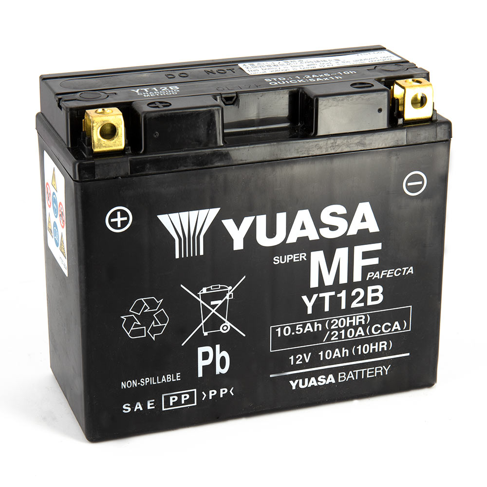 Batterie Yuasa YT12B - vue 3
