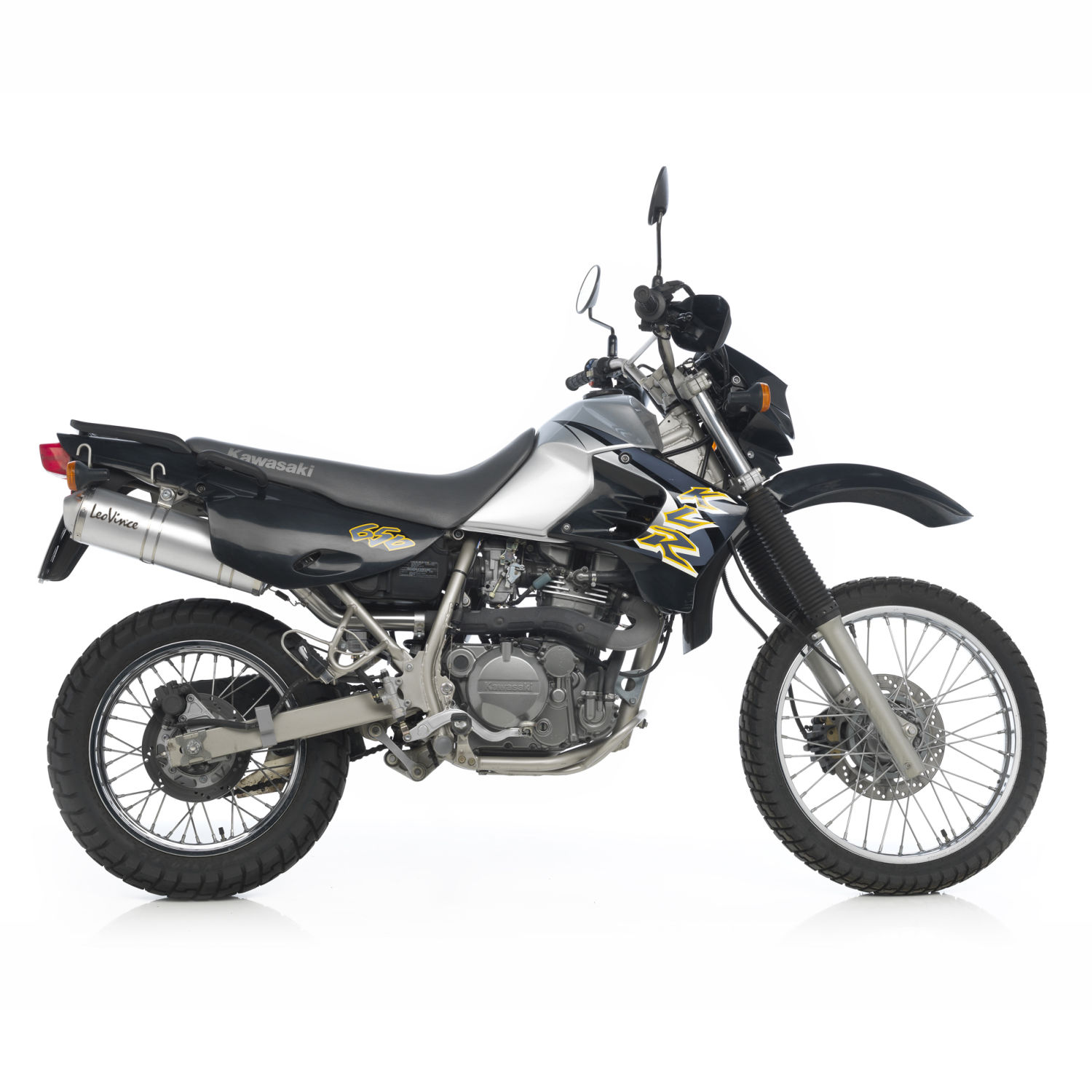 Échappement LeoVince X3 Alu glisser sur - vue 4
