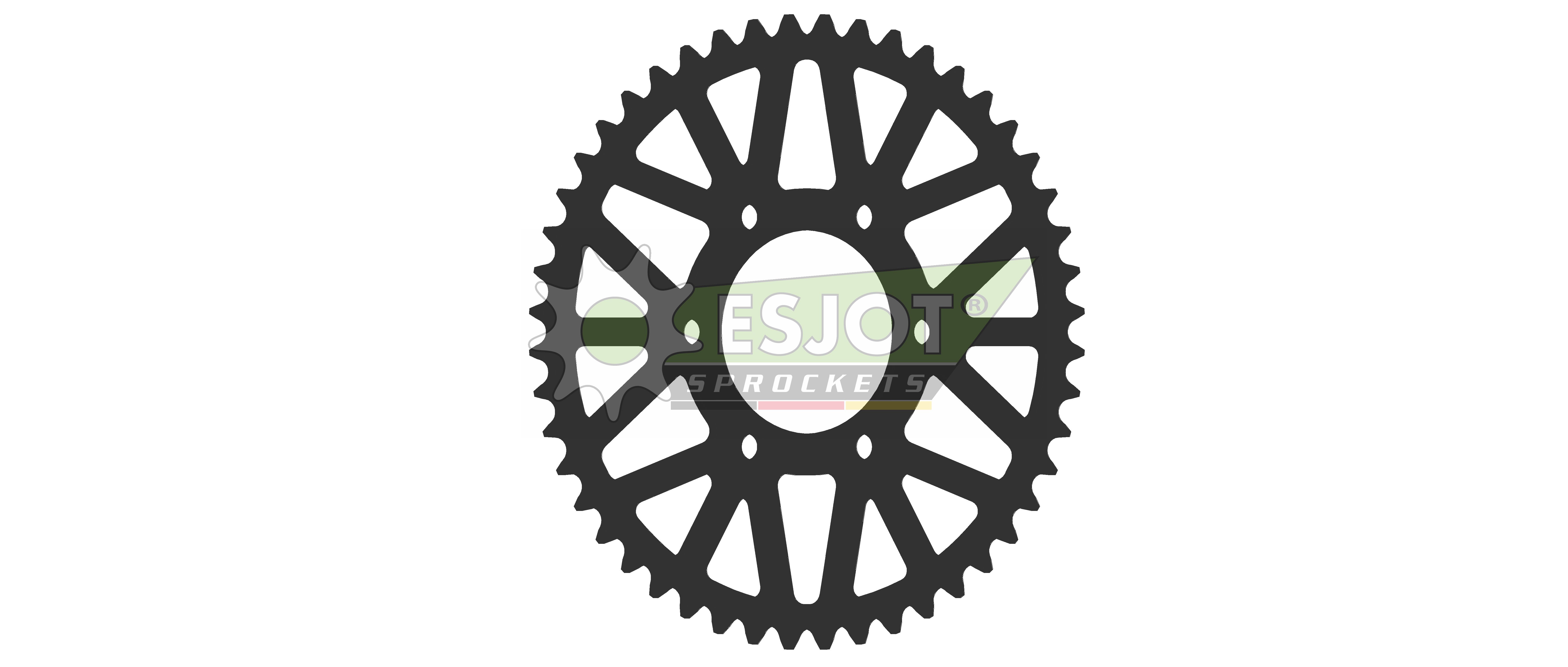 Couronne Esjot 48Z PAS 520 Diamètre intérieur 080 Entraxe 104 - vue 3