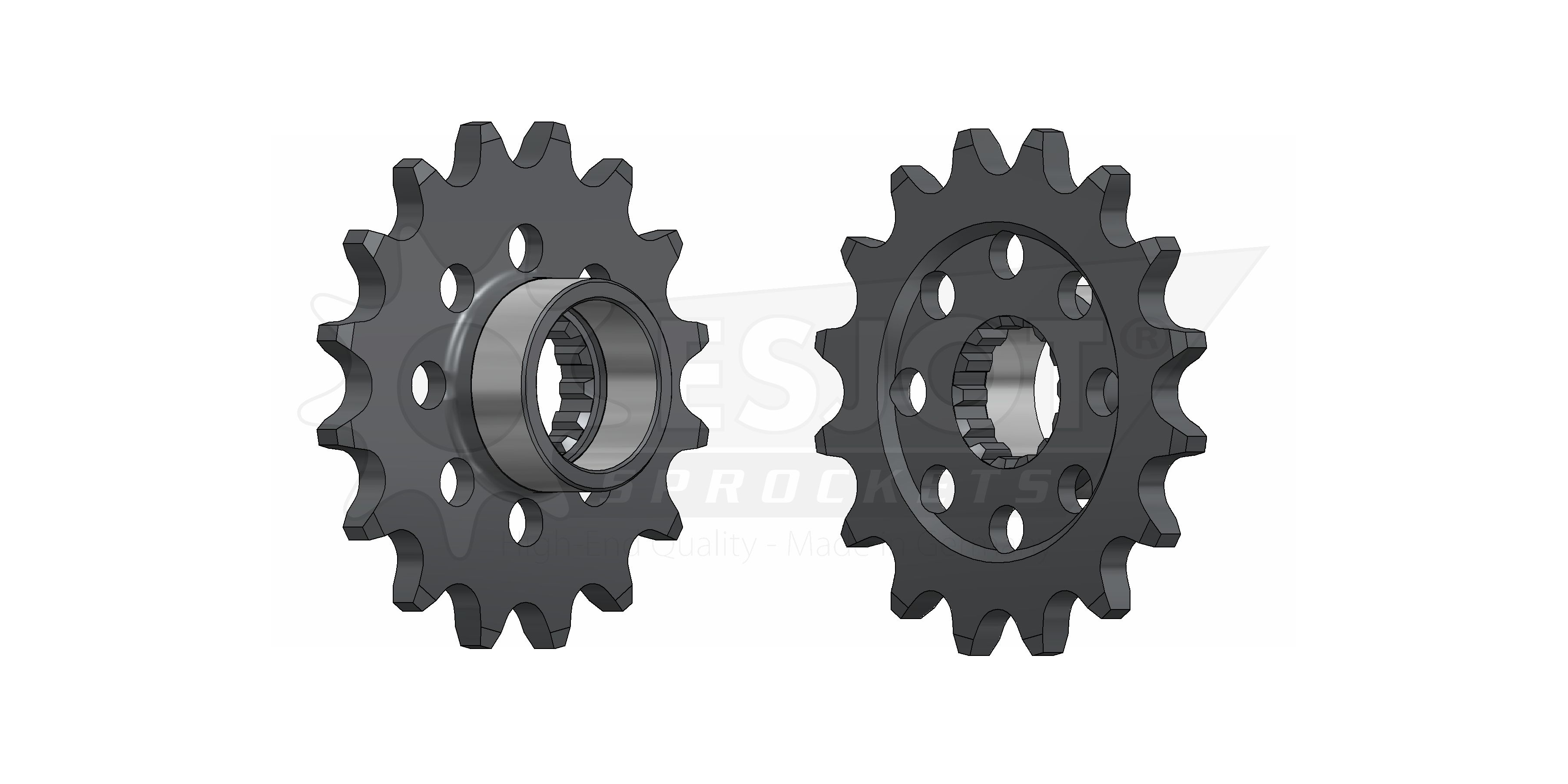 Pignon ESJOT Lightweight 520 16 dents - vue 4