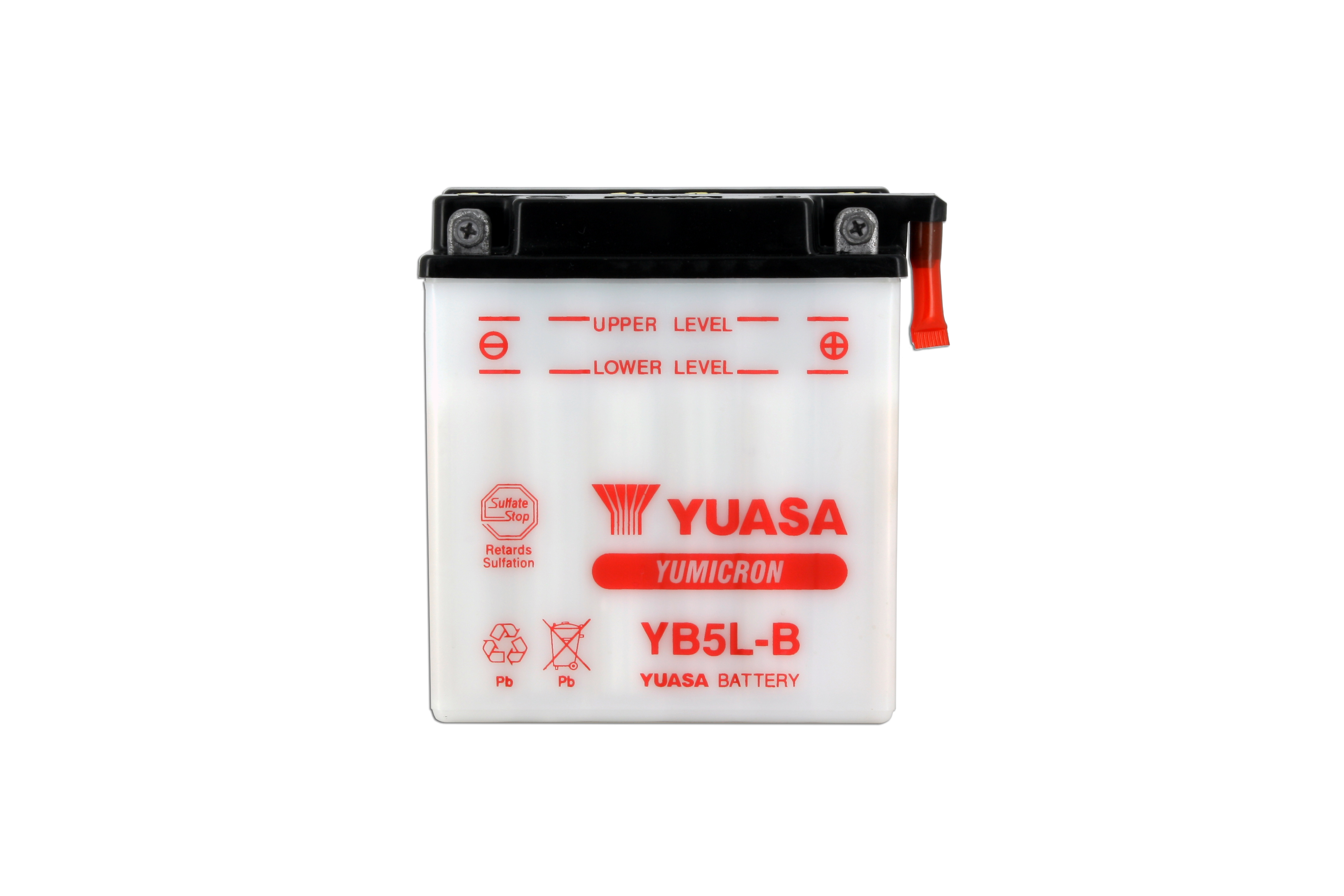 Batterie 12V 5 ah YB5L-B Yuasa yumicron conventionnelle avec entretien (lg120xl60xh130mm) - vue 6