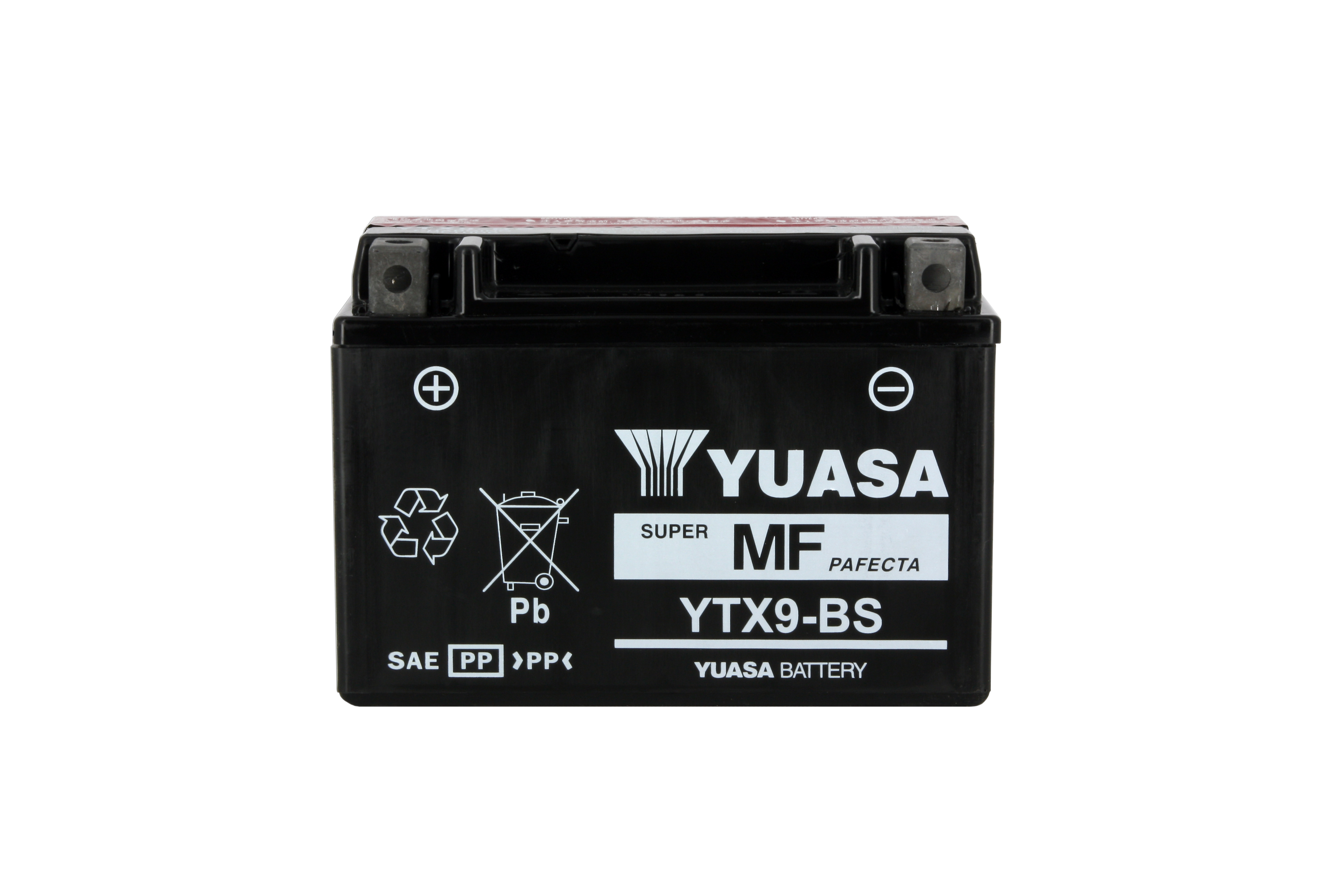 Batterie Yuasa YTX9-BS 12V 8,4Ah sans entretien - vue 2