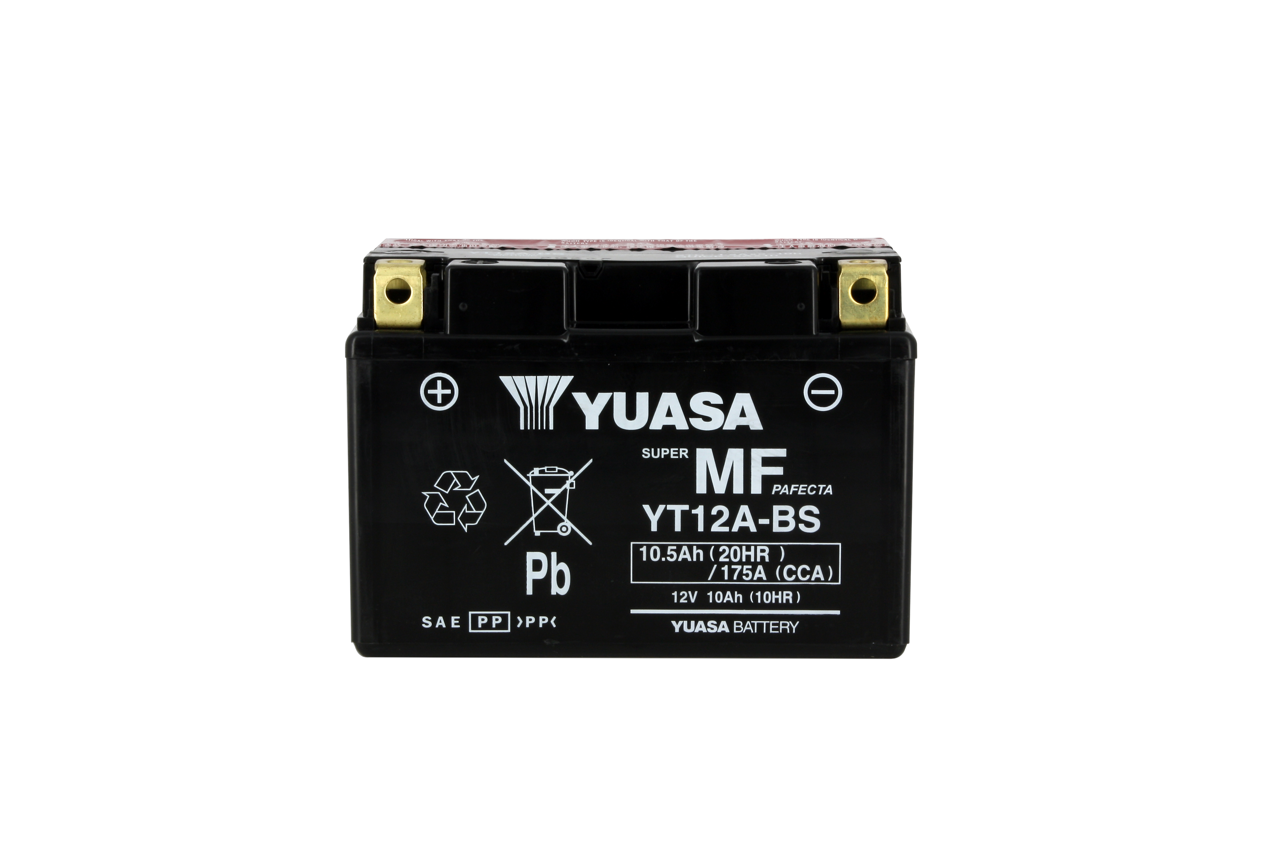 Batterie Yuasa YT12A-BS 12V-10.5Ah AGM sans entretien - vue 7