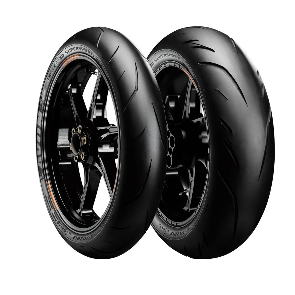 Pneu arrière Avon 3D SUSPO 180/55ZR17 (73W) TL - vue 2