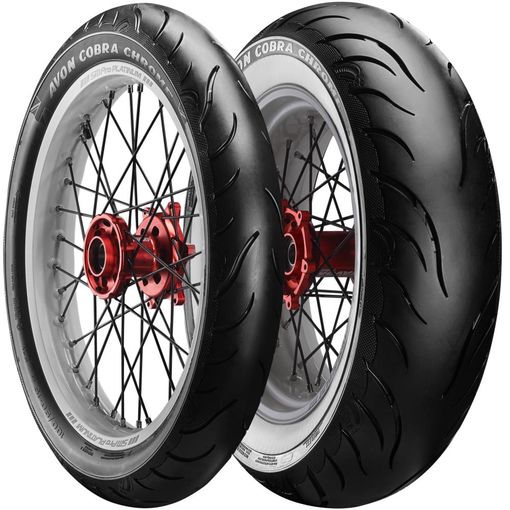 Pneumatique Avon Cobra Chrome AV91 120/70ZR19 60W TL avant - vue 2
