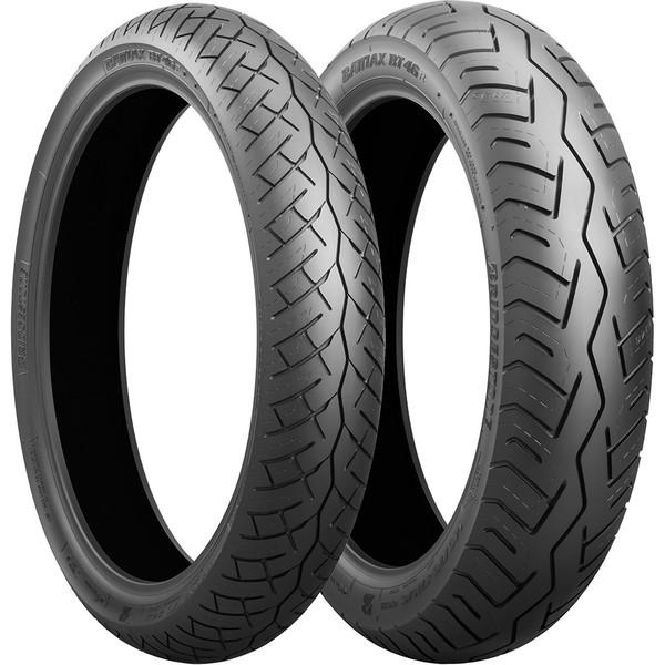 Pneu avant Bridgestone BT46 100/90-18 56H TL - vue 2