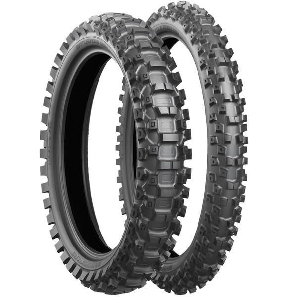 Pneu arrière Bridgestone Battlecross X20 90/100-16 51M TT - vue 2