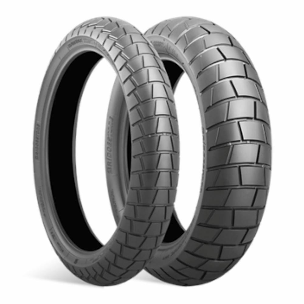 Pneu avant Bridgestone AT41F 100/90-19 57V TL M+S - vue 3