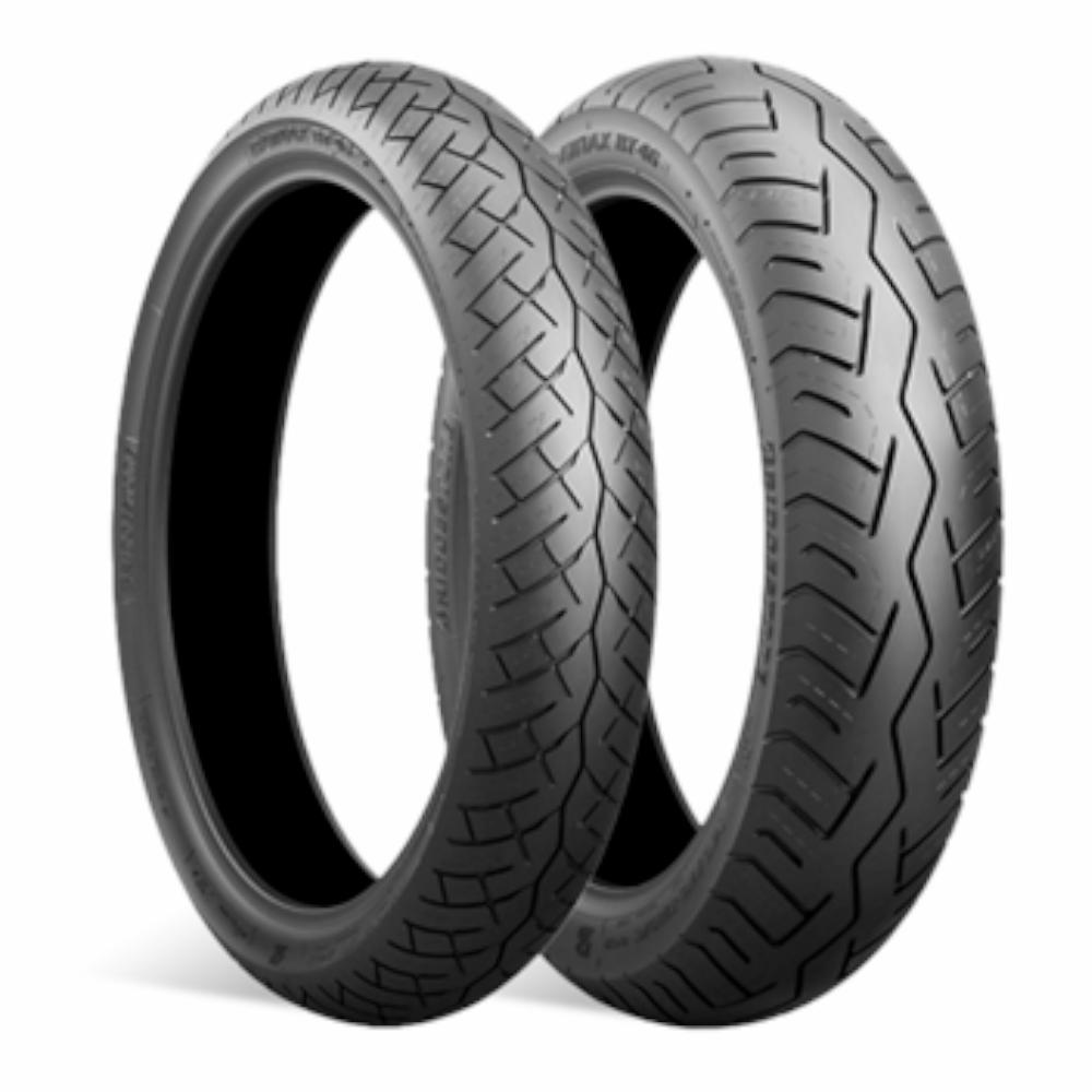 Pneu arrière Bridgestone BT46R 130/90-16 67V TL - vue 2