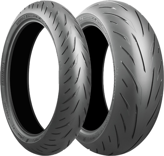 Pneu arrière Bridgestone 180/55ZR17 (73W) TL S22 - vue 2
