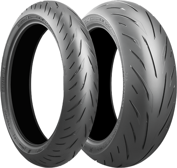 Pneu avant Bridgestone S22 120/70ZR17 (58W) TL - vue 2