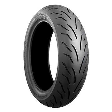 Pneu arrière Bridgestone 100/90-14 57P TL BAX Scooter SC1R renforcé - vue 2