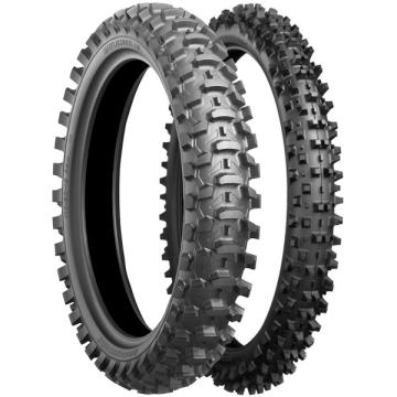 Pneu moto avant Bridgestone Battlax Battlecross X10 21" 80-100-21 TT 51M - vue 4