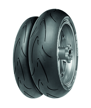 Pneu Continental 130/70-16 M/C 61W TL ContiSportAttack - vue 3
