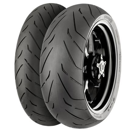 Pneu moto arrière 17" 180/55 ZR 17 Continental ContiRoad M/C 73W TL - vue 4
