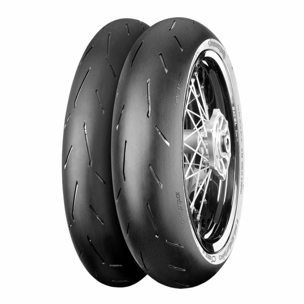 Pneu avant Continental 120/70R17 58H TL Conti COAT SM2 - vue 3