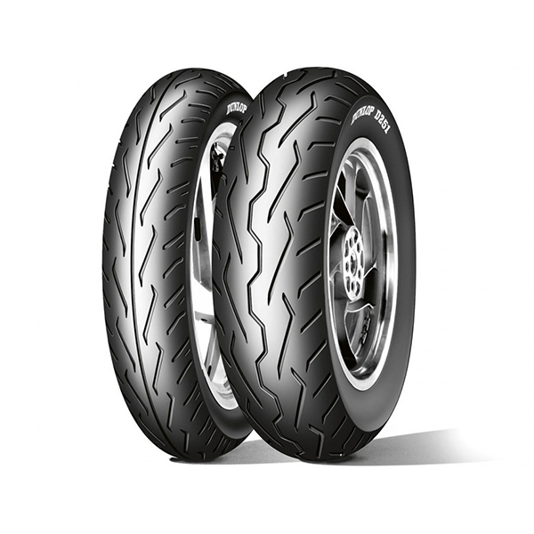 Pneu arrière Dunlop 190/60R17 78H TL D251 - vue 2