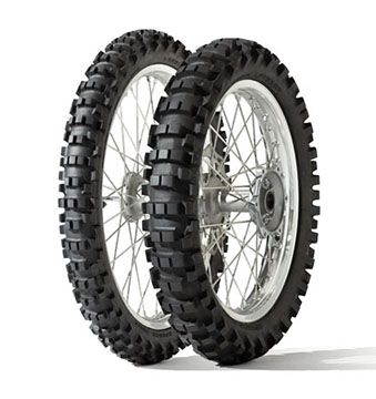 Pneu arrière Dunlop D952 100/90-19 57M TT - vue 4