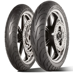 Pneu avant Dunlop Street Smart 100/90-18 56V TL - vue 2